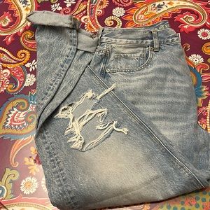 American Eagle MOM jeans and extra long